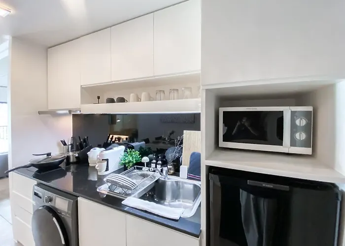 Deluxe 1br Ultra Fast Wifi Bts Thong Lor Апартаменты Бангкок